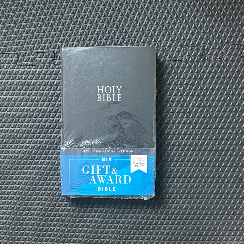 NIV Holy Bible Gift & Award Edition - Black and Blue